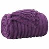 vidaXL Throw Blankets 6 pcs Purple 240 x 220 cm Fleece