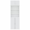 vidaXL Storage Cabinet White 70x42.5x225 cm Engineered Wood