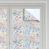 vidaXL Window Film Frosted 3D Rainbow Pattern 45x2000 cm PVC