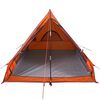 vidaXL Camping Tent A-Frame 2-Person Grey Waterproof