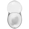 Baninni Potty Trainer with Sound Pippe Grey and White