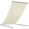 vidaXL Retractable Awning Cream 100x150 cm Fabric and Steel