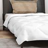 vidaXL Summer Duvet with Pillow 2 pcs White Microfiber