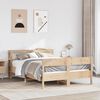 vidaXL Bed Frame without Mattress 140x200 cm Solid Wood Pine