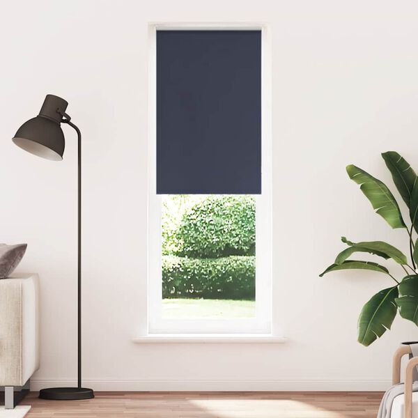 vidaXL Roller Blind Blackout Marine 70x210 cm Fabric Width 65.7 cm Polyester