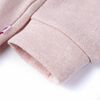Kids' Hooded Sweatshirt with Zip Light Pink Mix 104