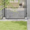 vidaXL Post Bases Square 4 pcs Silver 71x71 mm Galvanised Steel