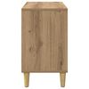 vidaXL Cat House Artisian Oak 51 x 30 x 52 cm Engineered Wood