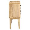 vidaXL Sideboard 120x30x70 cm Solid Mango Wood