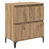 vidaXL Sideboards 3 pcs Artisan Oak 60 x 35 x 70 cm Engineered Wood