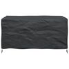 vidaXL Furniture Cover Plain Black 160 x 100 x 70 cm 420D