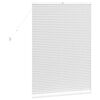 vidaXL Window Blind with Curtains Manual White Aluminium