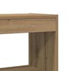 vidaXL Book Cabinet Artisan Oak 80 x 30 x 198 cm Engineered Wood