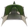 vidaXL Teepee Tent with Roof with Storage Green 720 x 465 x 295 cm
