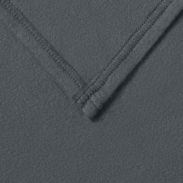 vidaXL Throw Blanket Dark Grey 210 x 140 cm Fleece