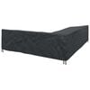 vidaXL Furniture Cover Black 330 x 255 x 80 cm 210D Oxford Fbric
