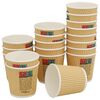 vidaXL Paper Coffee Cups 1000 pcs 4oz 100ml Brown
