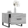 vidaXL Coffee Table Grey Sonoma 50x50x40 cm Engineered Wood