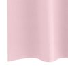 vidaXL Blackout Curtains with Rings 2 pcs Baby Pink 260 x 140 cm