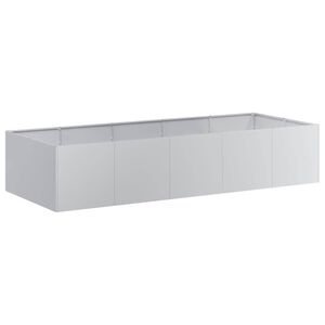 vidaXL Planter 200x80x40 cm Galvanised Steel