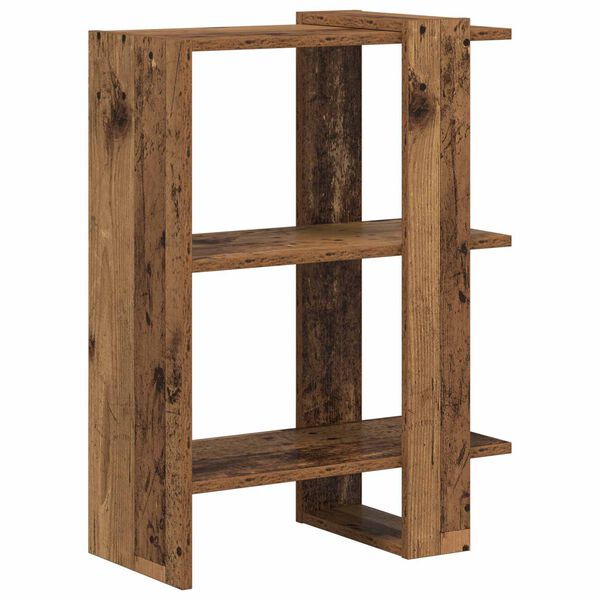 vidaXL Bookshelf Old Wood 52 x 25 x 71.5 cm Engineered Wood