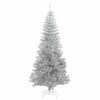 vidaXL Christmas Tree with 300 LEDs with Stand Silver 180 cm PET