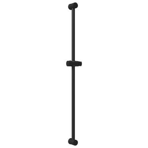 vidaXL Shower Head Holder Black 100 cm Stainless Steel