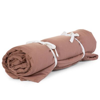 CHILDHOME Quilted Blanket 140x100 cm Rust