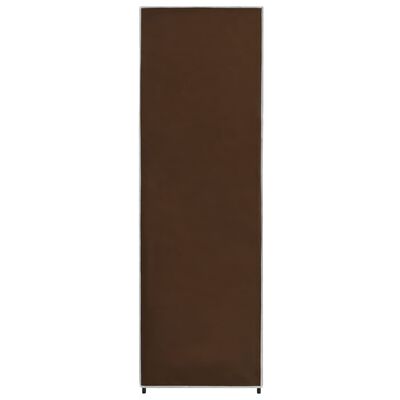 vidaXL Wardrobe Brown 87x49x159 cm Fabric