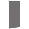 vidaXL Roller Blind Blackout Grey 85x150 cm Fabric Width 80.7 cm Polyester