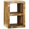 vidaXL TV Cabinet with Shelf Brown 36 x 30 x 54 cm Solid Mango wood