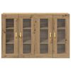 vidaXL Wall Cabinets 2 pcs Artisan Oak 69.5 x 34 x 90 cm