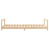 vidaXL Kids Bed Frame 90x190 cm Solid Wood Pine
