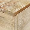 vidaXL Bedside Table 40x30x50 cm Solid Mango Wood
