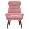 vidaXL Armchair Pink 69 x 74 x 93 cm Velvet
