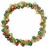 vidaXL Christmas Ball Garland Multicolour 186 cm Polystyrene