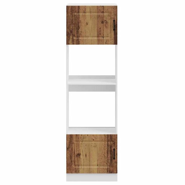 vidaXL Oven Cabinets 2 pcs Kalmar Old Wood Engineered Wood