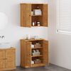 vidaXL Bathroom Furniture Set VIGO 2 pcs Brown and Honey Brown