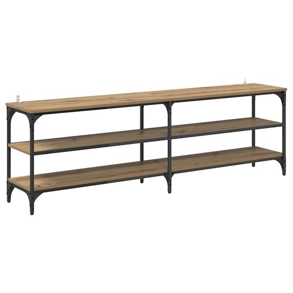 vidaXL TV Cabinet Artisan Oak 160 x 30 x 50 cm