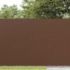 vidaXL Garden Fence Double-Sided Brown 1.8x5 m PVC