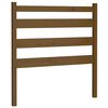 vidaXL Bed Headboard | Honey Brown | Solid Pine Wood | Standard