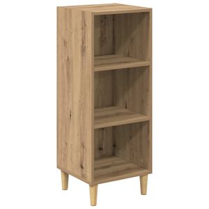 vidaXL Sideboard Artisan Oak 34.5 x 32.5 x 90 cm Engineered Wood