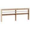 vidaXL Headboard with Shelves 180 cm Solid Wood Pine
