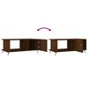 vidaXL Coffee Table Brown Oak 90x50x40 cm Engineered Wood