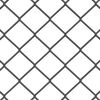 vidaXL Chain Link Fence Grey 10 x 0.4 m Steel