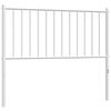 vidaXL Metal Headboard White 100 cm