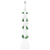 vidaXL Christmas Candle Bridge 3 pcs White 39.5 x 5 x 29 cm