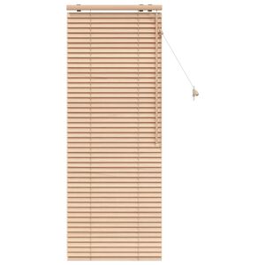 vidaXL Venetian Blind Oak Look 65 x 160 cm 35 mm Solid Paulownia Wood