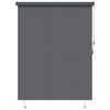 vidaXL Roller Blind Anthracite 200 x 250 cm Fabric and Aluminum