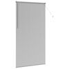 vidaXL Venetian Blinds Height Adjustable Silver 220 x 110 cm Aluminium